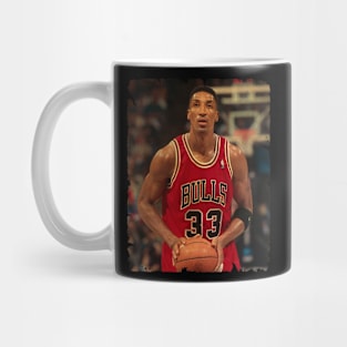 Scottie Pippen - Vintage Design Of Basketball Mug
